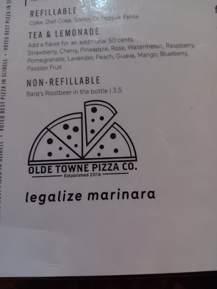 Olde Towne Pizza Company Photo Menu 9