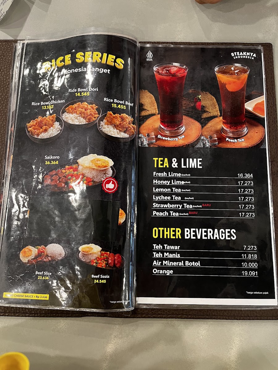 Waroeng Steak & Shake Ciputat Photo Menu 8