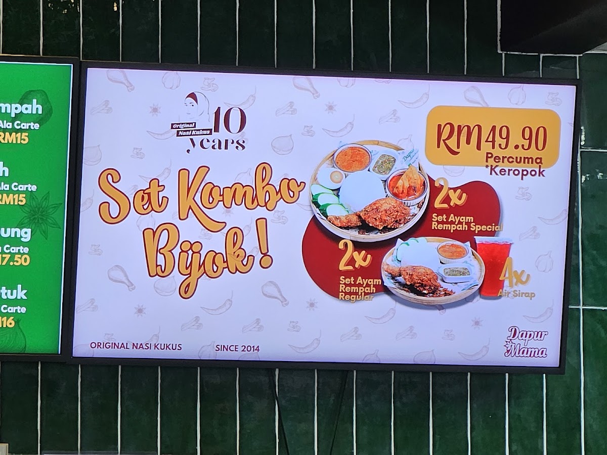 Dapur Mama Original Nasi Kukus MITC Photo Menu 4