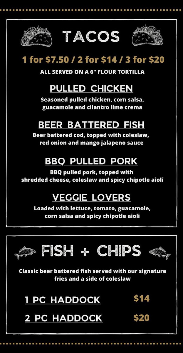Mikey D’s Fire’d Up Food Truck Photo Menu 2