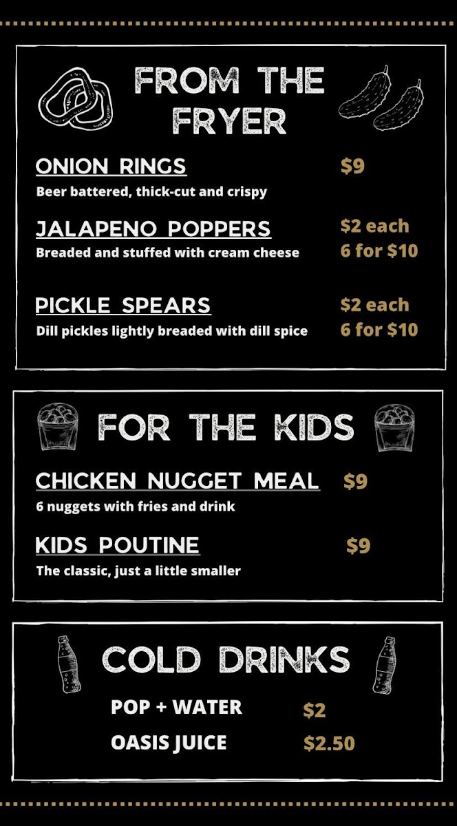 Mikey D’s Fire’d Up Food Truck Photo Menu 3