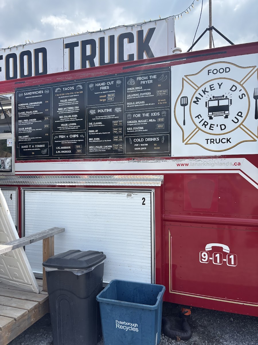 Mikey D’s Fire’d Up Food Truck Photo Menu 5