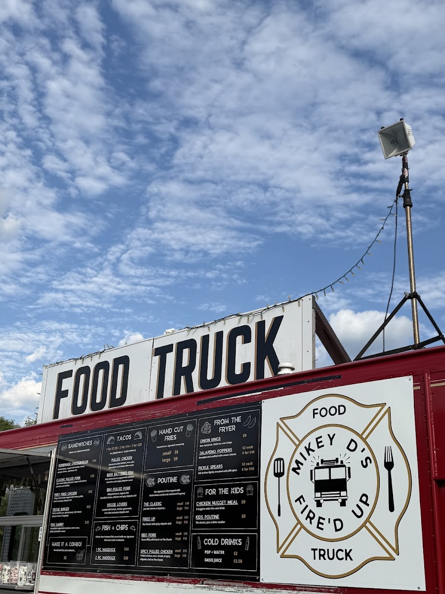 Mikey D’s Fire’d Up Food Truck Photo Menu 6