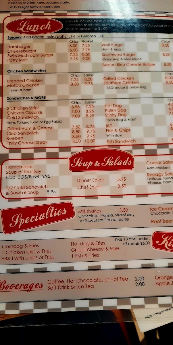 Pappy's Greasy Spoon Photo Menu 9