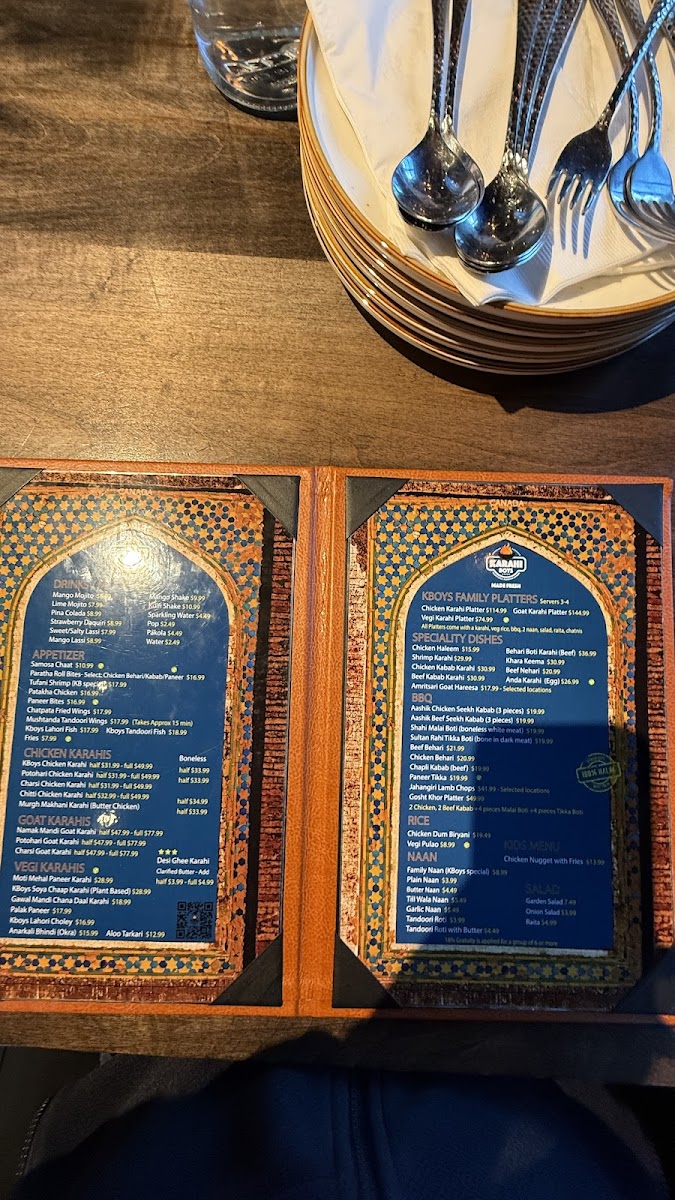 Karahi Boys Photo Menu 2