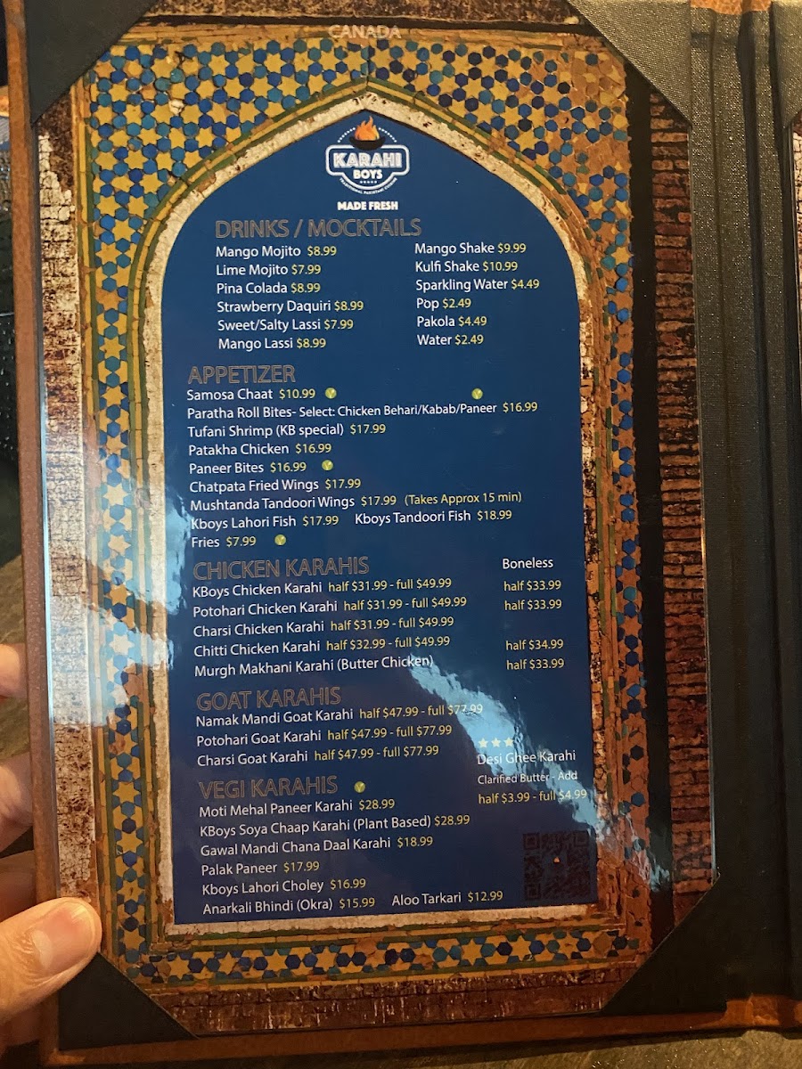 Karahi Boys Photo Menu 3
