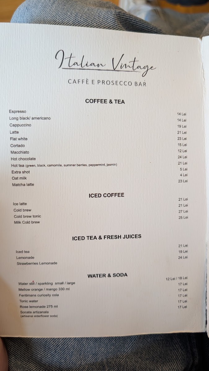 Italian Vintage Caffe & Prosecco Bar Photo Menu 4