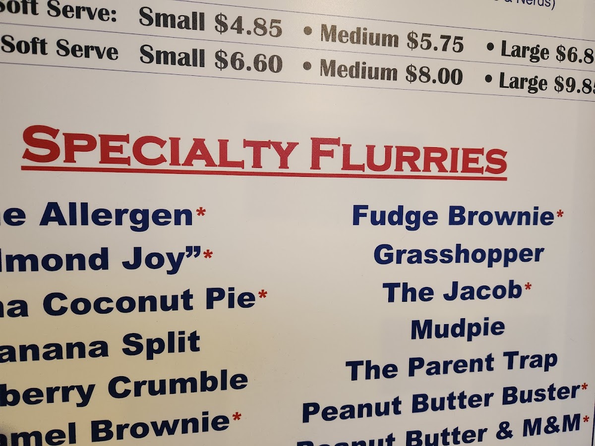 Frosty Boy Grand Rapids Photo Menu 7