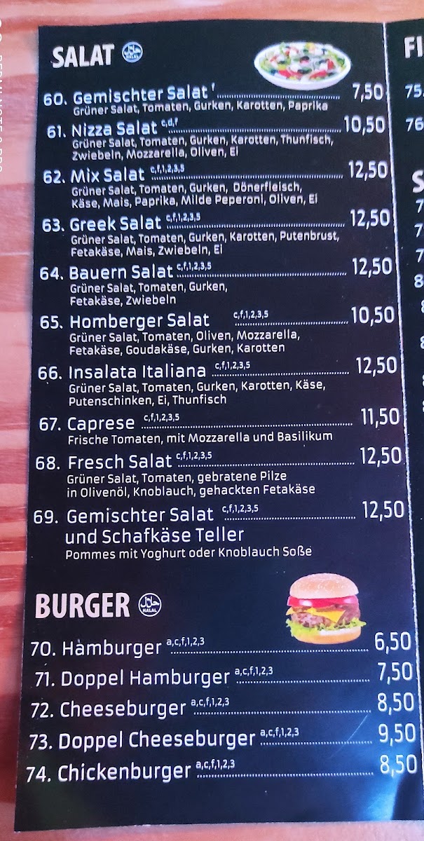 Kenan's Pizza Kebap Haus Photo Menu 5