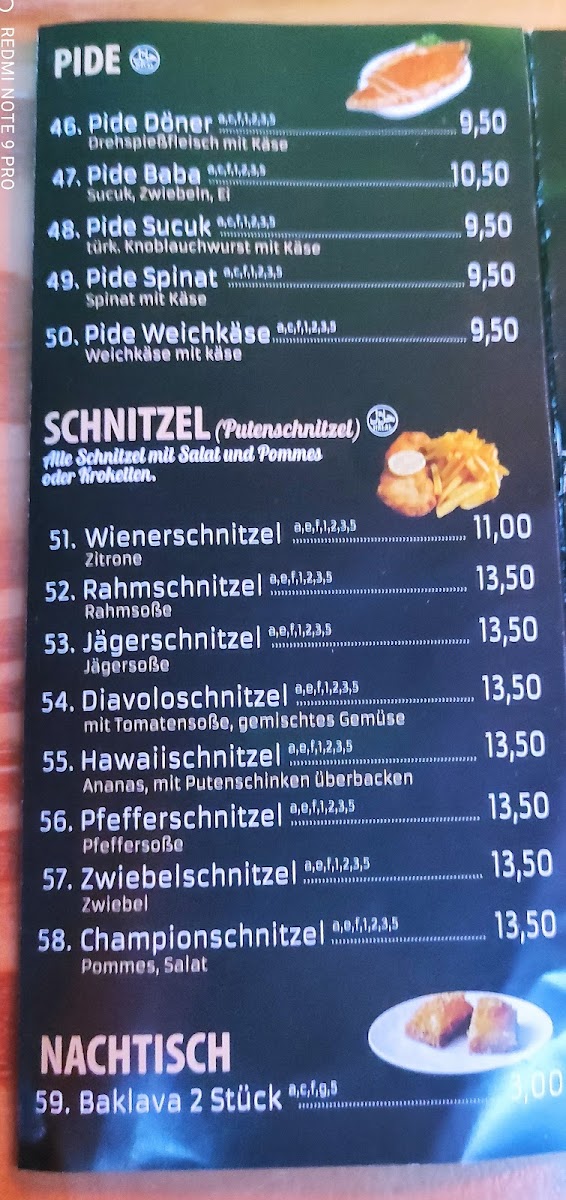 Kenan's Pizza Kebap Haus Photo Menu 7