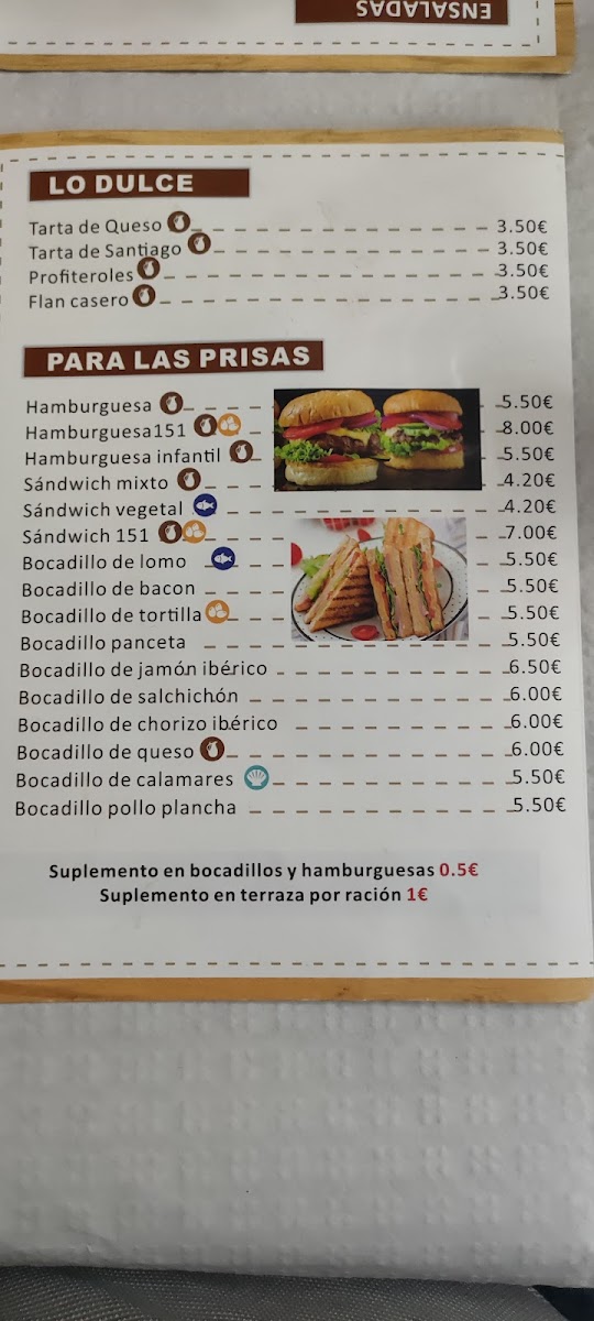 BARRICA 151 Photo Menu 3