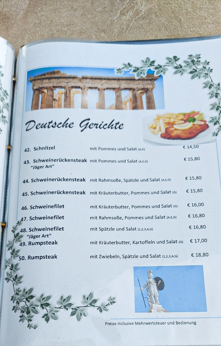 Gasthaus Waldeck | Sportheim Photo Menu 3