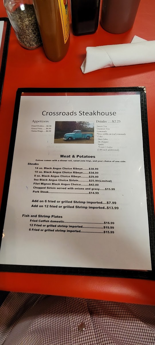 Crossroads Steakhouse Photo Menu 6