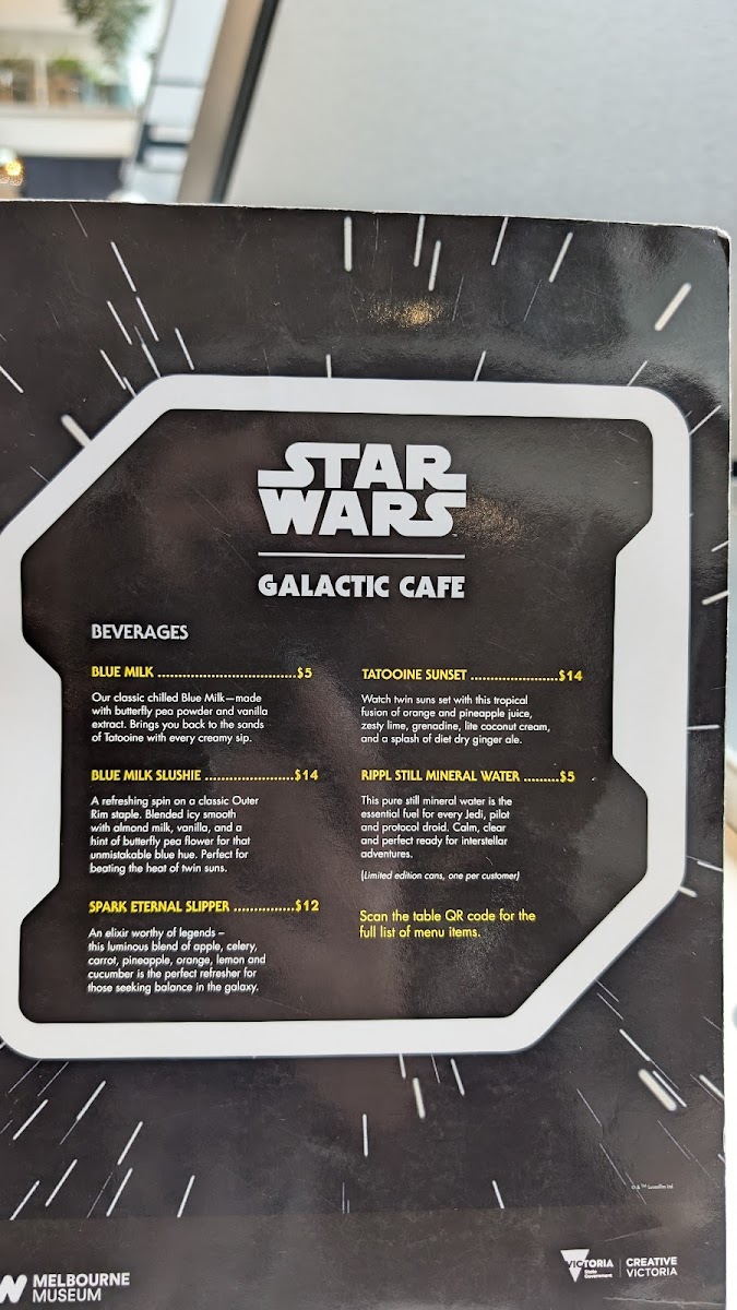 Melbourne Museum - Museum Market Cafe Photo Menu 10