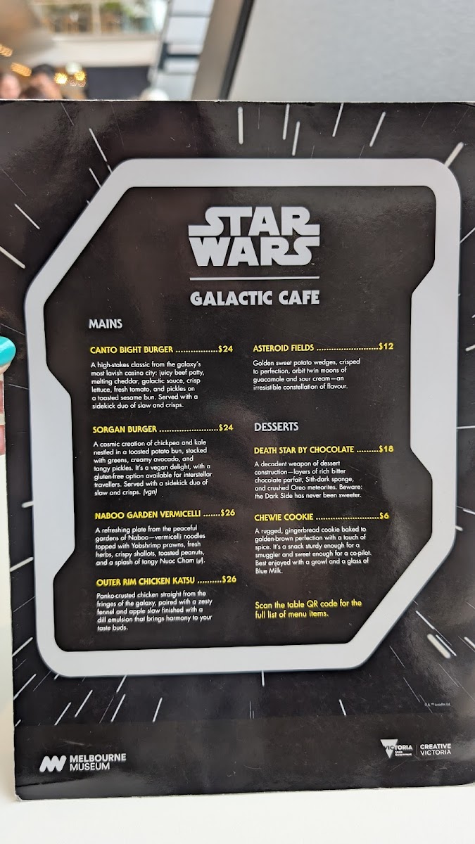 Melbourne Museum - Museum Market Cafe Photo Menu 8