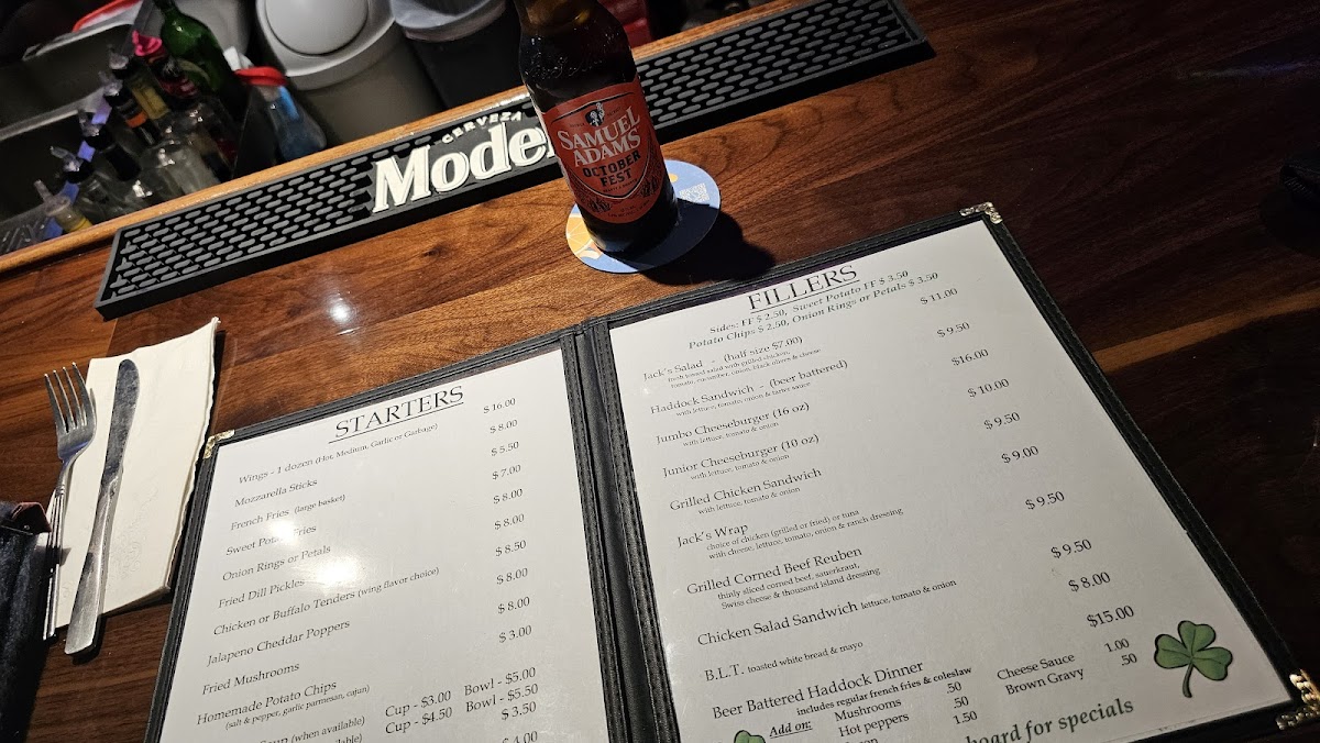 Jack's Pub Photo Menu 3