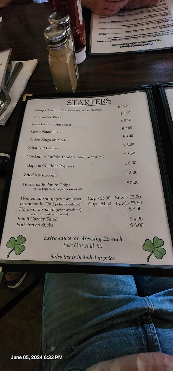 Jack's Pub Photo Menu 5
