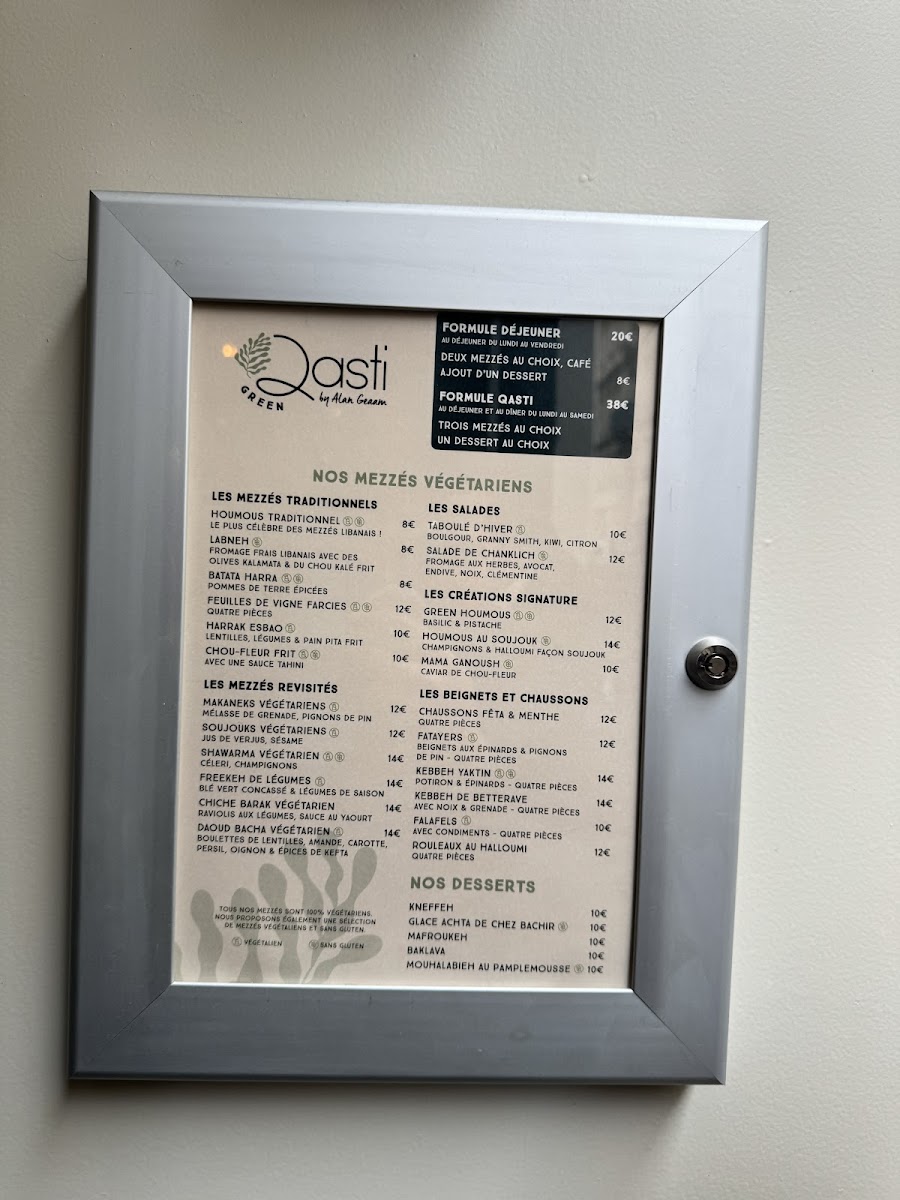Qasti Green Photo Menu 8