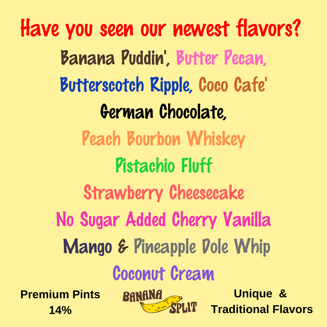 Banana Split LLC Photo Menu 4