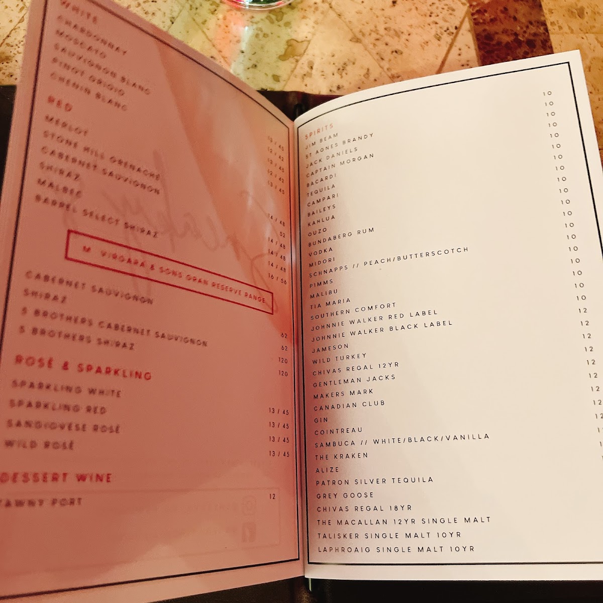 Sneaky's Restaurant Photo Menu 10