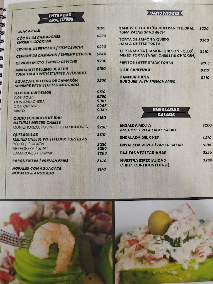 Don Cafeto Photo Menu 1