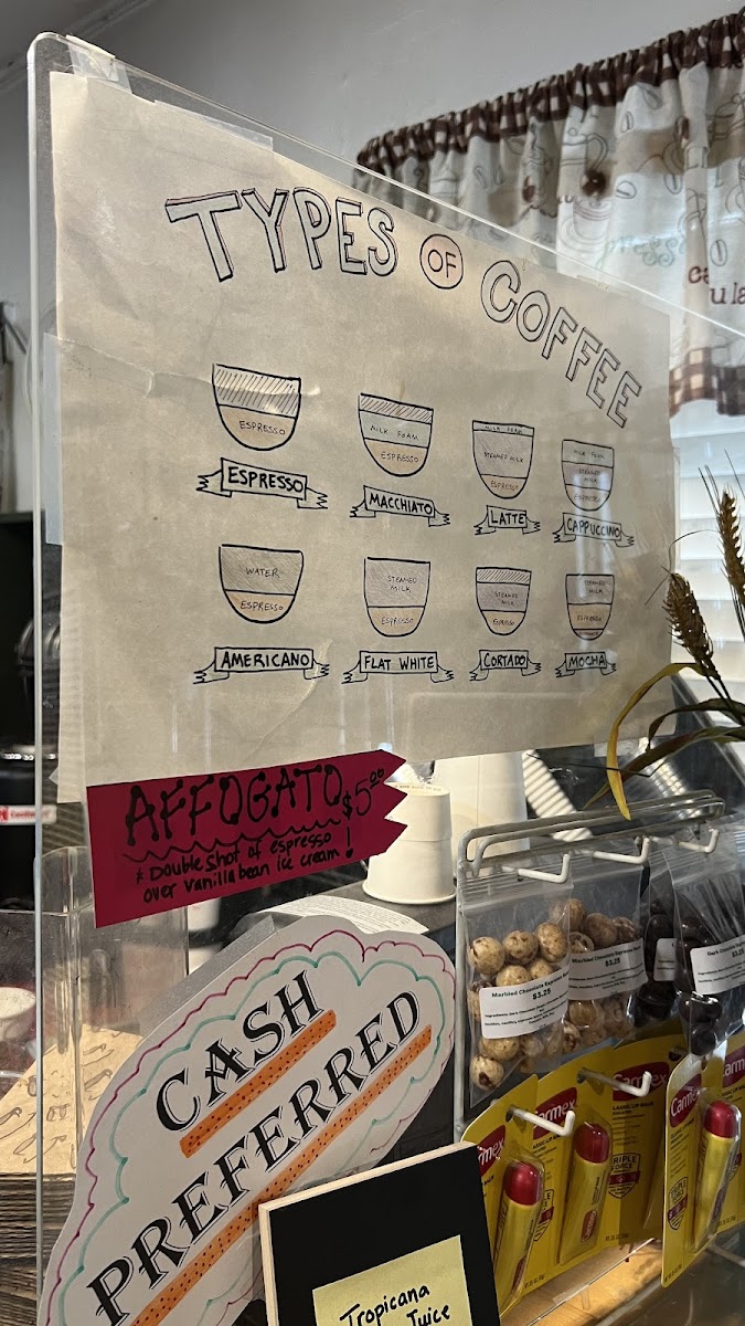 Big Bear Coffee Roasting Company Photo Menu 1