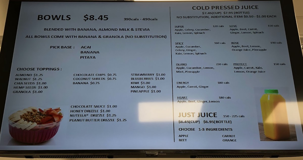 Yestoday Dessert Bar Photo Menu 1