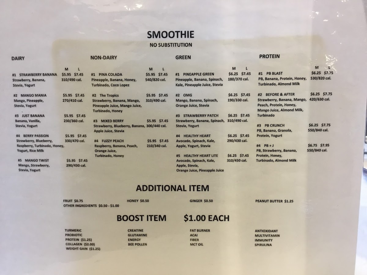 Yestoday Dessert Bar Photo Menu 3