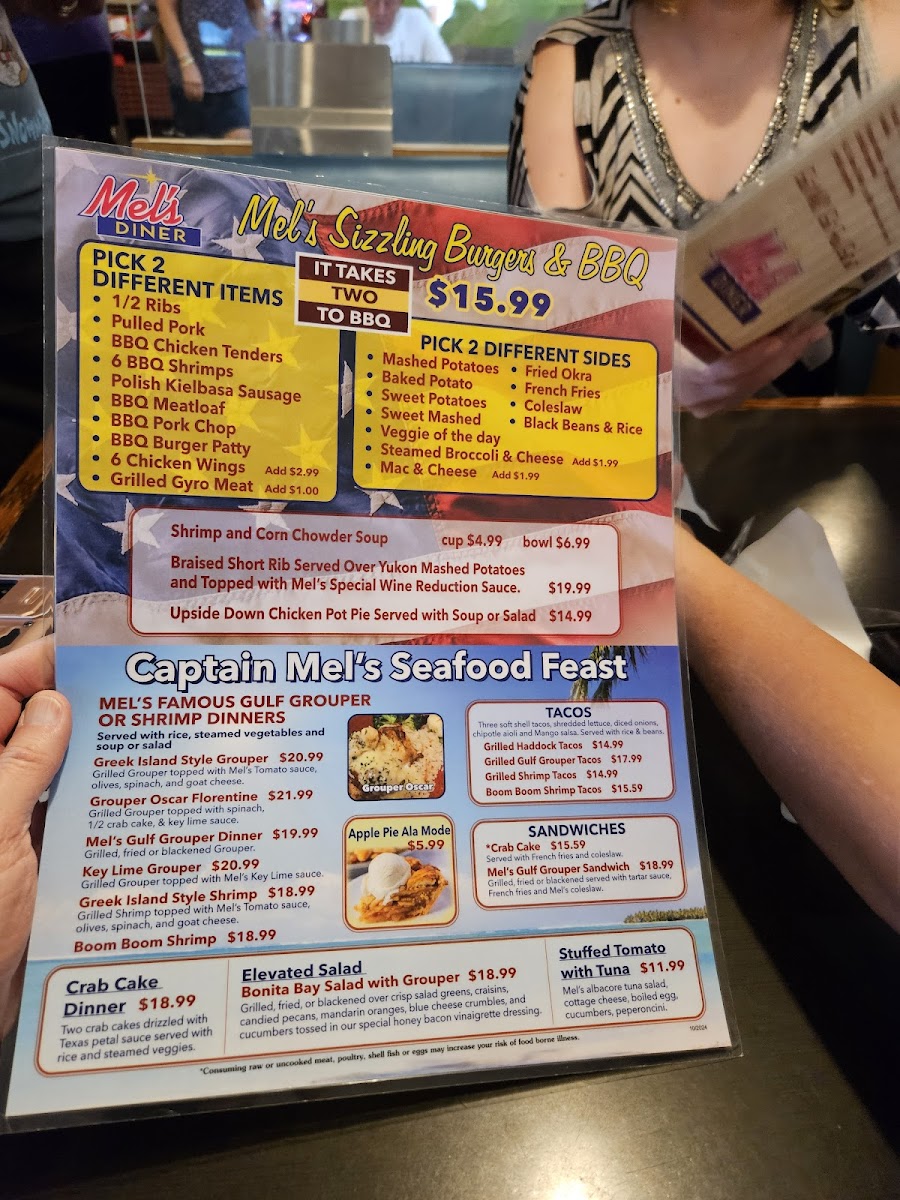 Mel's Diner - Cape Coral Photo Menu 3