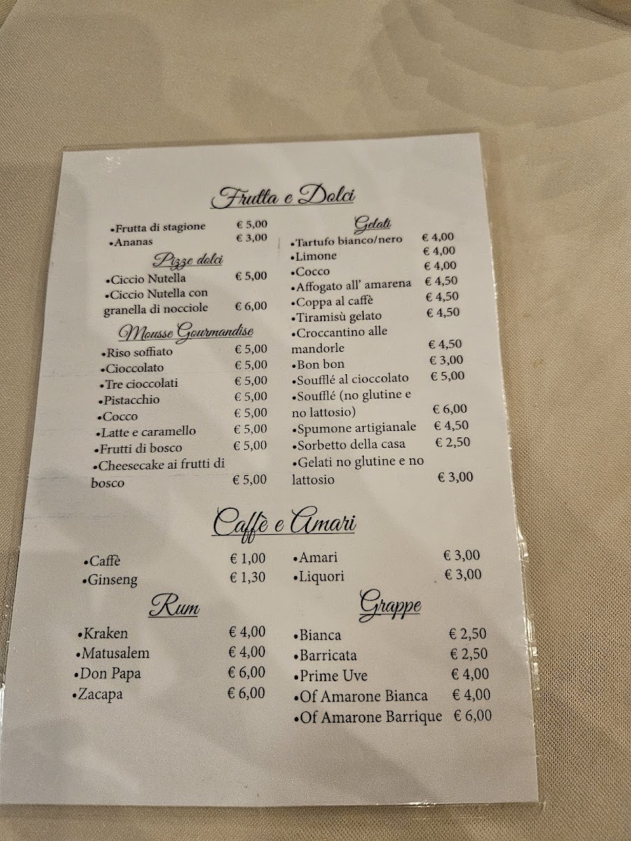 Ristorante Il Ficodindia Photo Menu 1