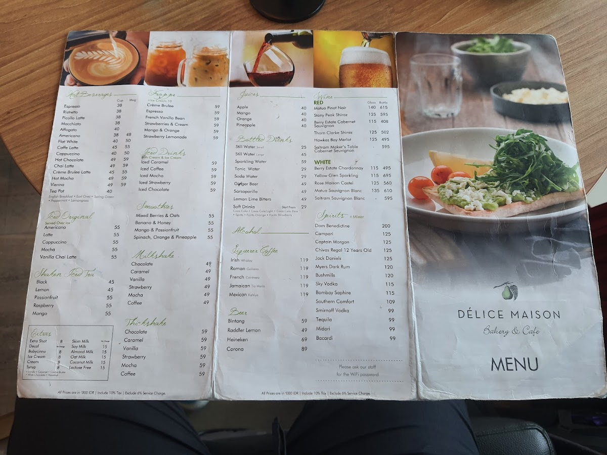 Delice Maison Photo Menu 6