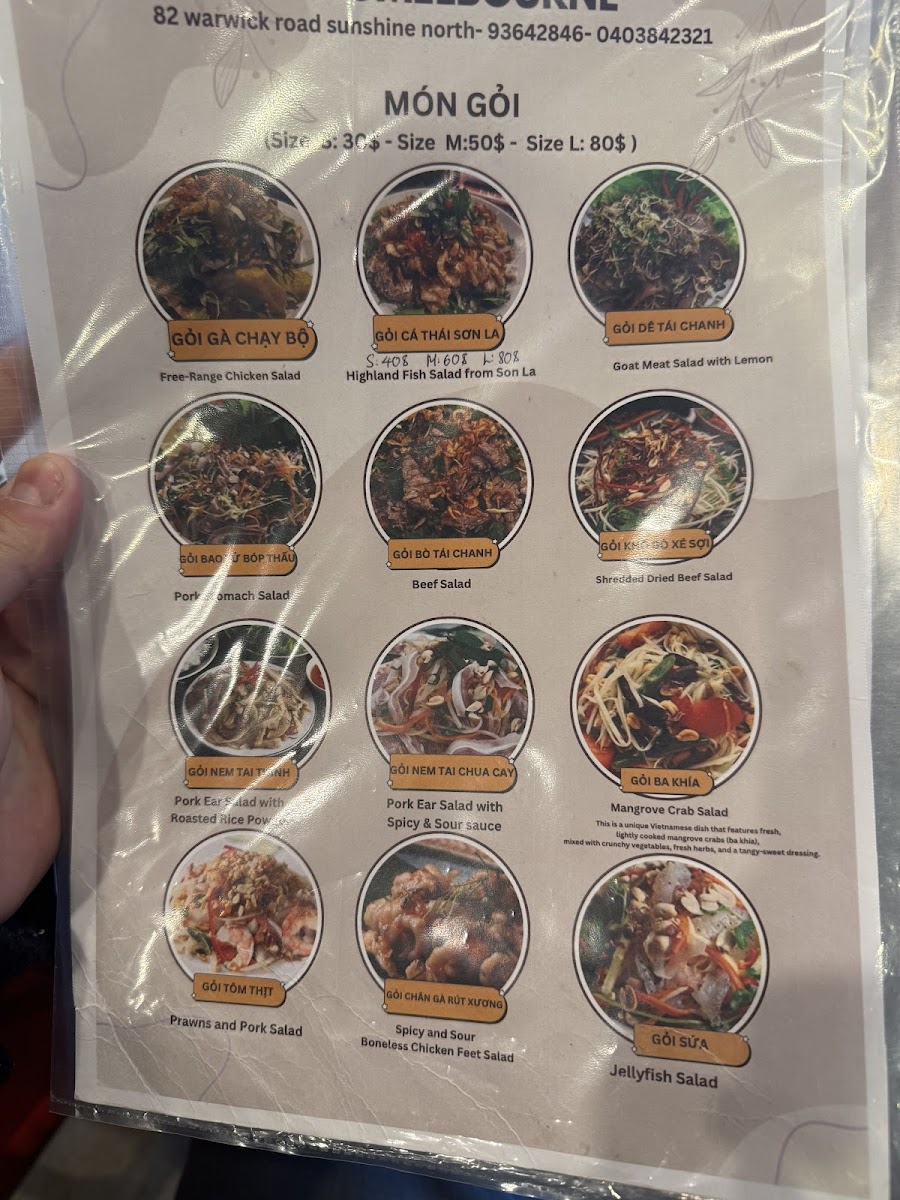 Duong Melbourne Photo Menu 9