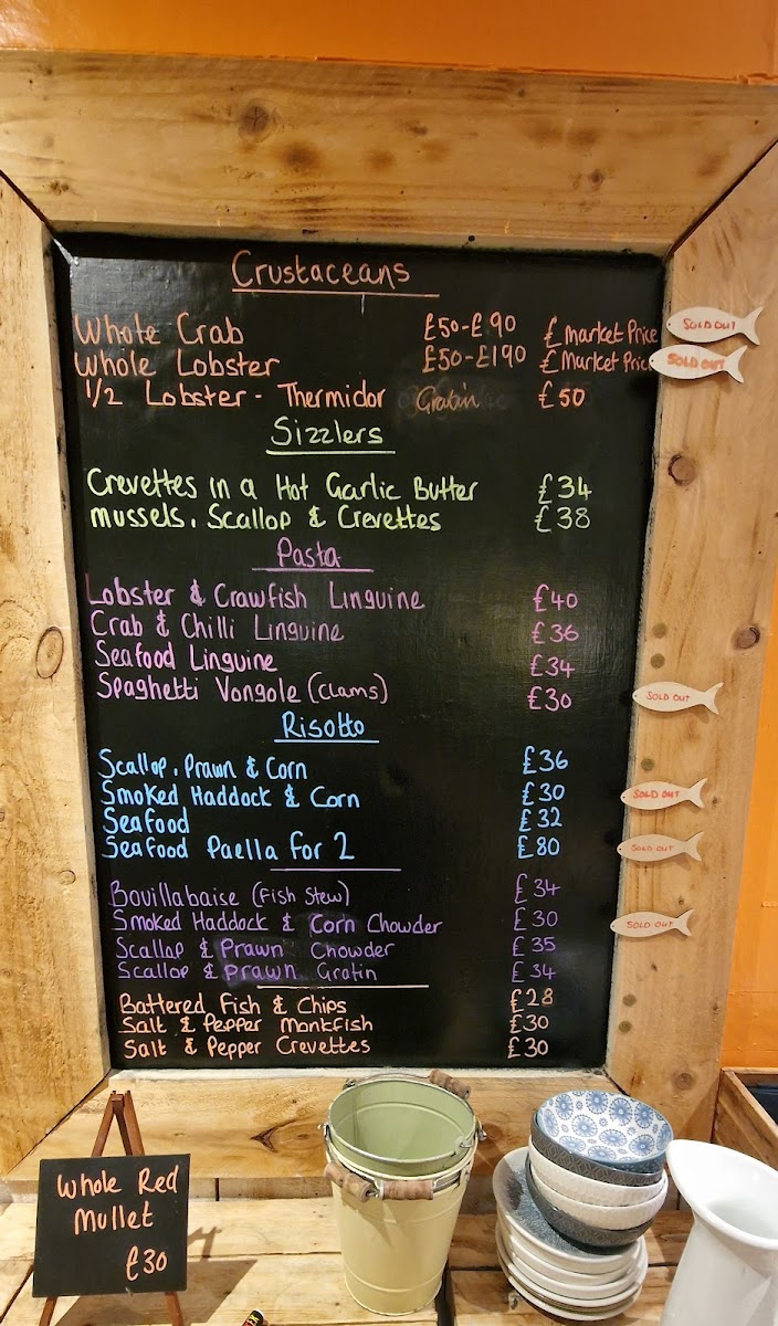 The Quayside Photo Menu 5