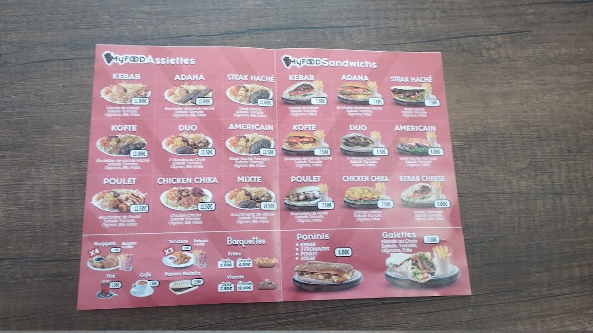 My Food KEBAB Toucy Photo Menu 1