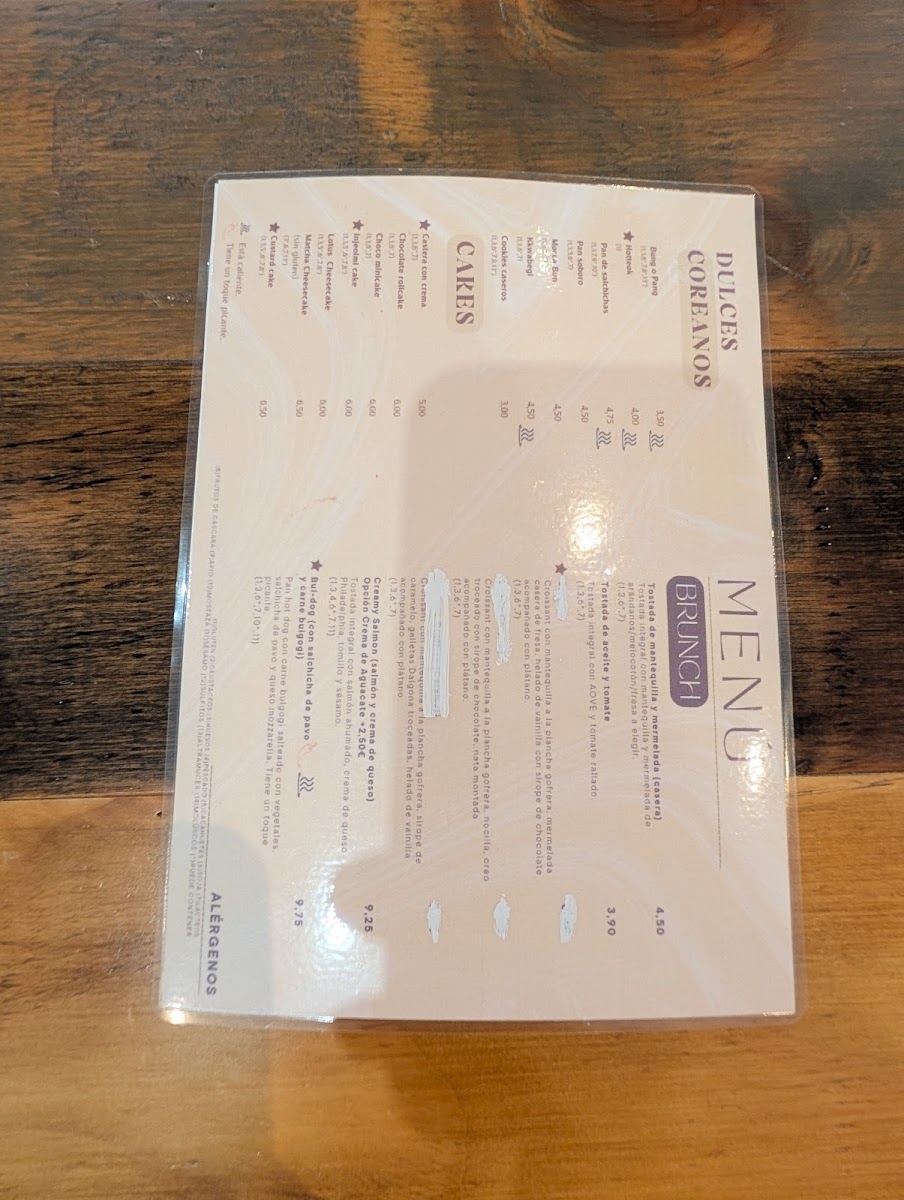 Vita+(Bingsu Café) 한국 빙수 카페 Photo Menu 1