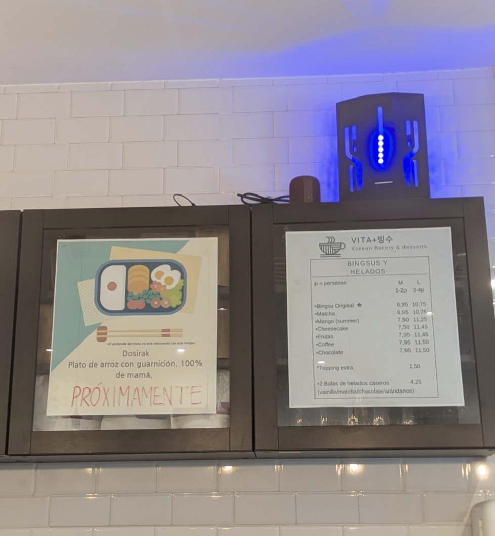 Vita+(Bingsu Café) 한국 빙수 카페 Photo Menu 5