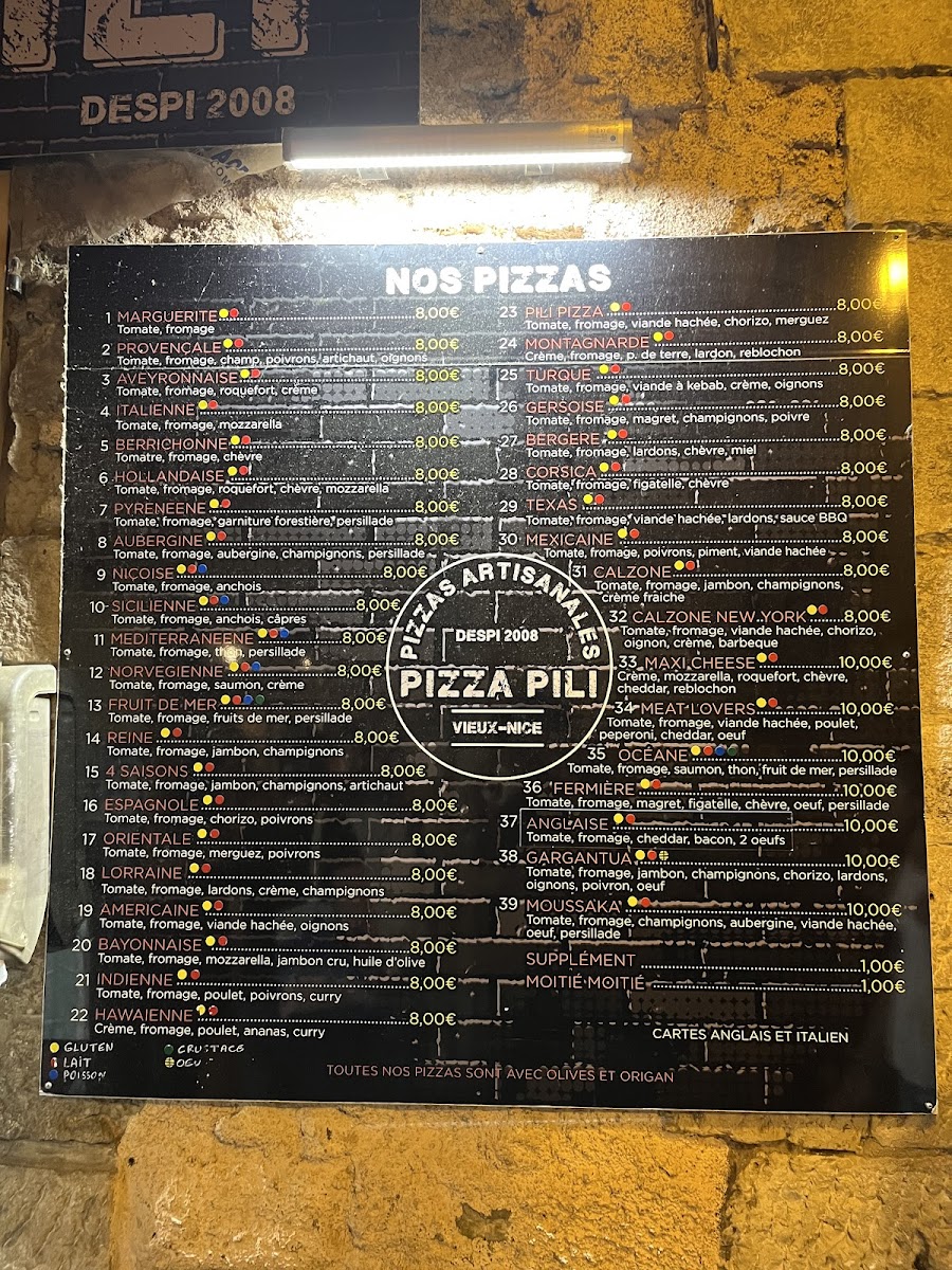 Pizza Pili Photo Menu 10