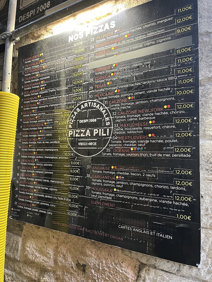 Pizza Pili Photo Menu 5