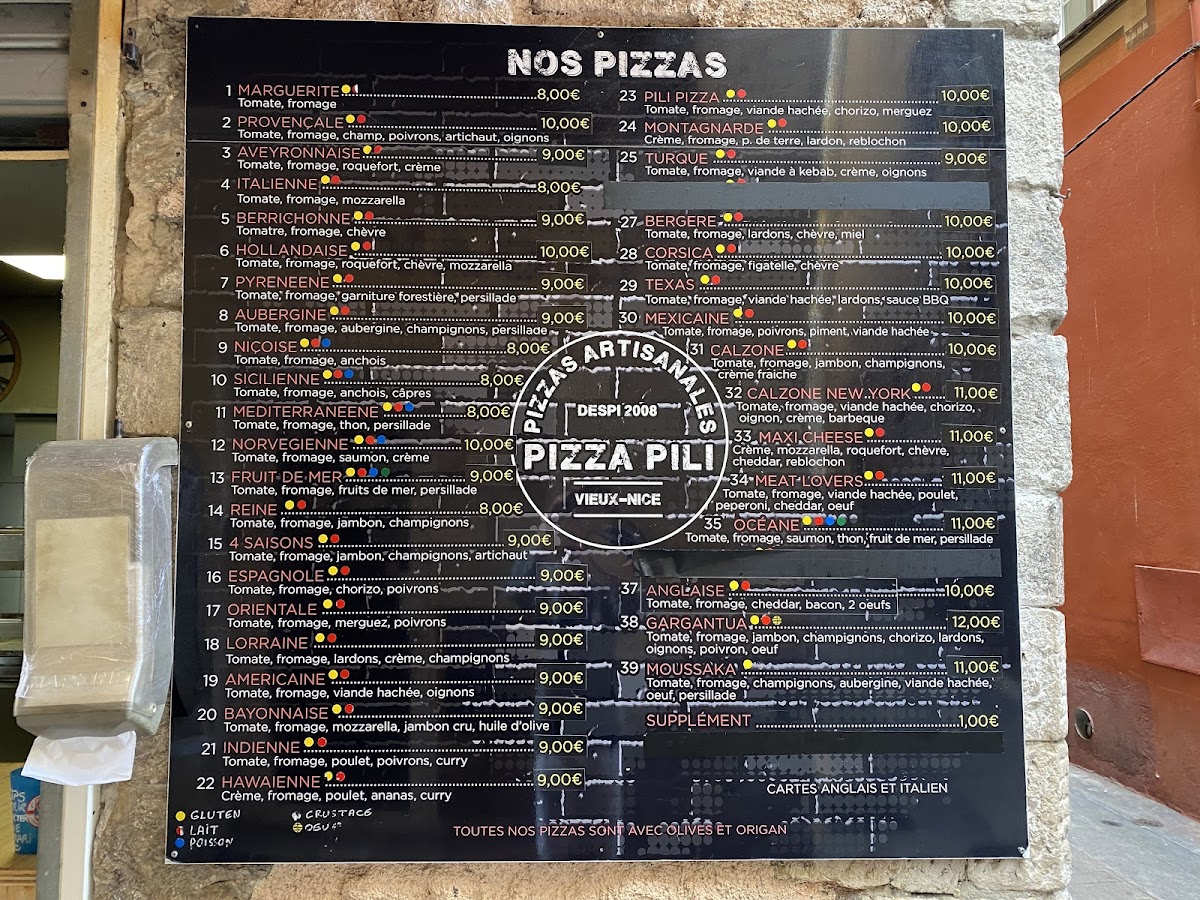 Pizza Pili Photo Menu 8