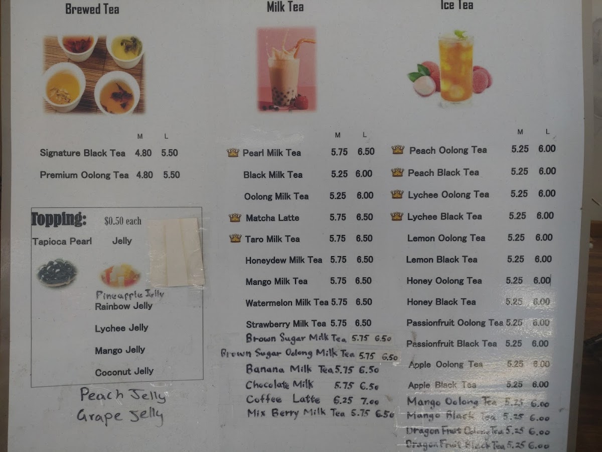 Formossa sushi and bubble tea Photo Menu 1