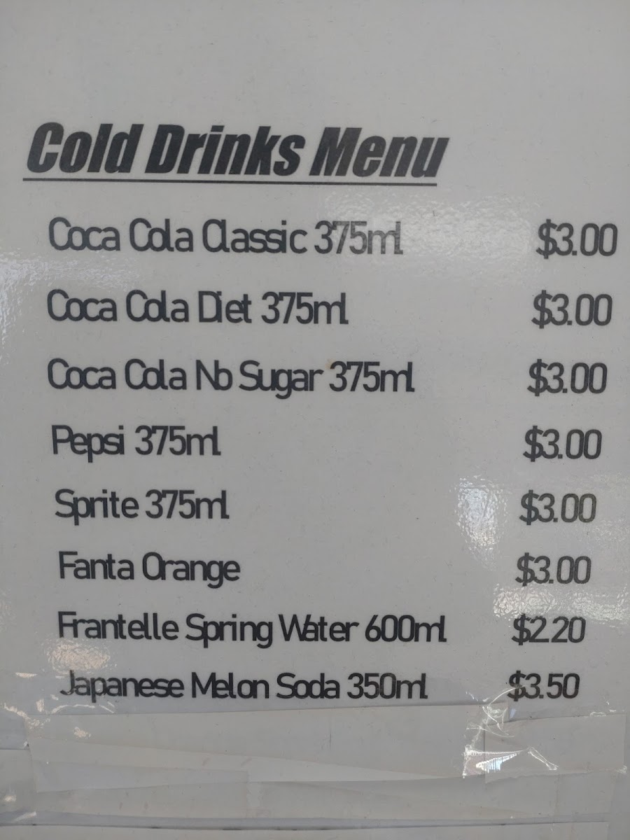 Formossa sushi and bubble tea Photo Menu 2