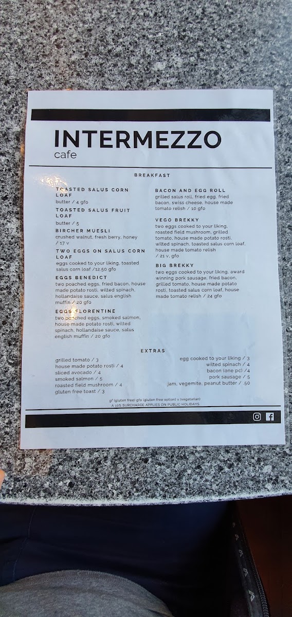 Intermezzo Cafe Photo Menu 4