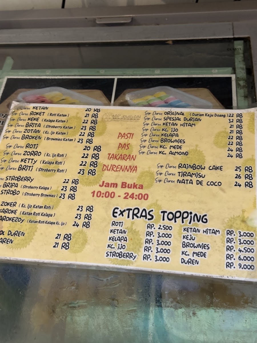 Sop Durian Margando Photo Menu 10
