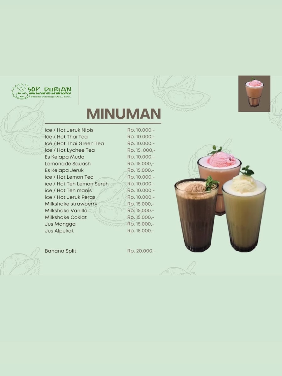 Sop Durian Margando Photo Menu 5