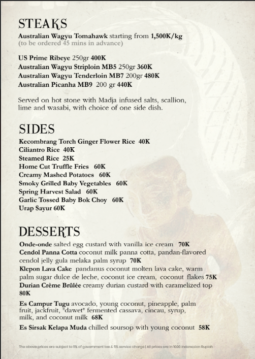 Jajaghu Restaurant Photo Menu 2