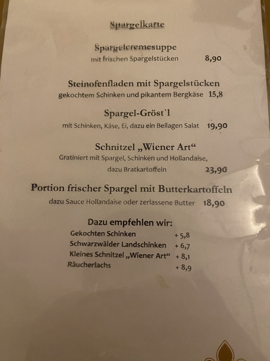 Ratskeller Wiesbaden Photo Menu 2