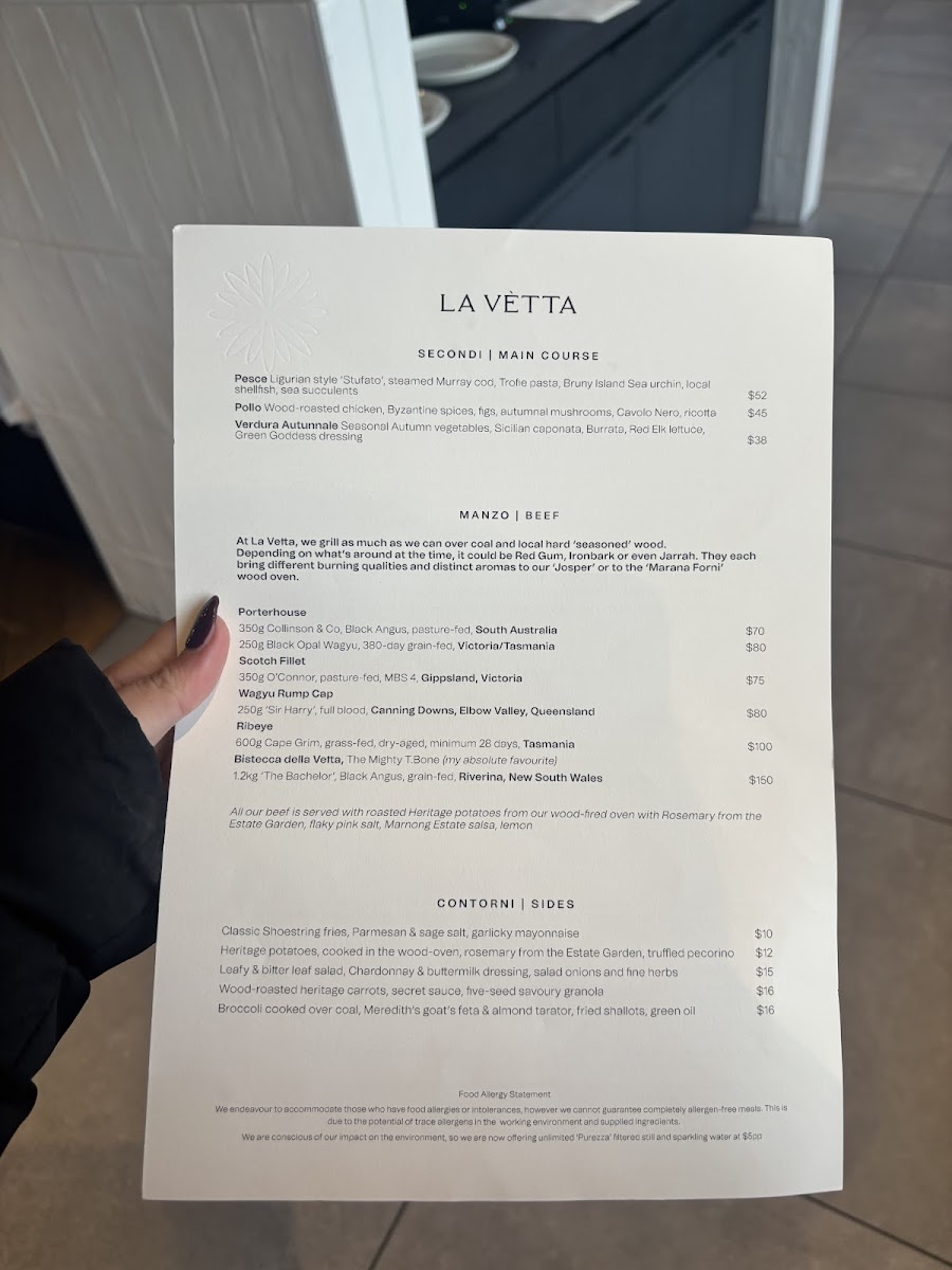 LA VÈTTA Photo Menu 4