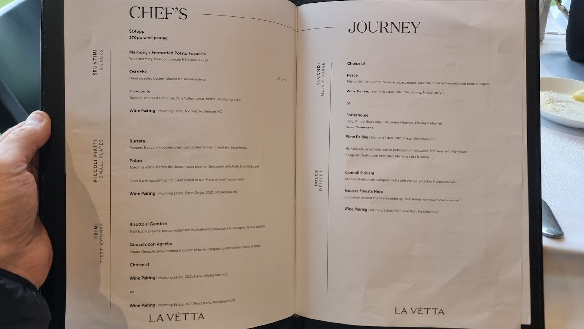 LA VÈTTA Photo Menu 7