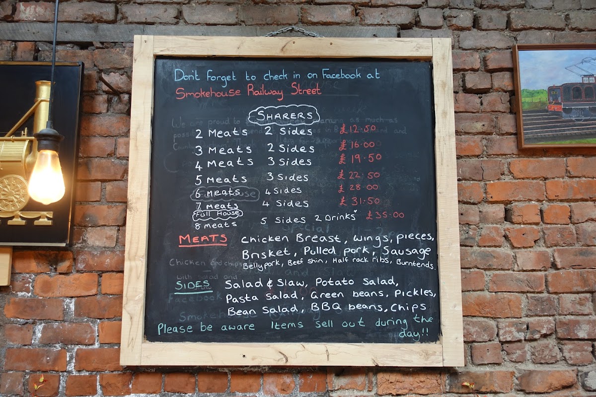 The Smokehouse Photo Menu 6