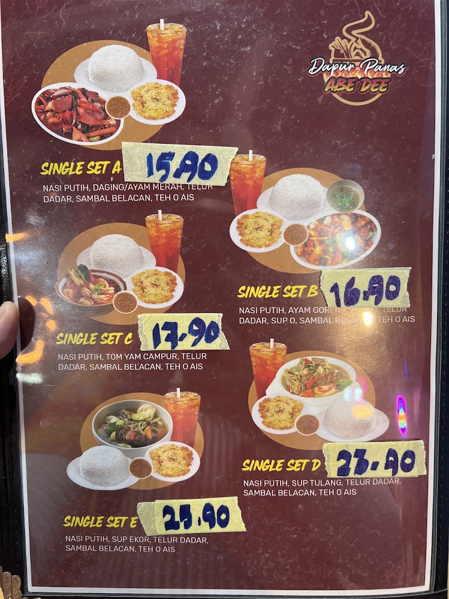 Dapur Panas Abe Dee Photo Menu 6